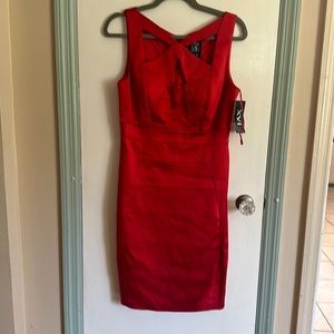 JAX CARNATION RED PARTY DRESS SIZE 8